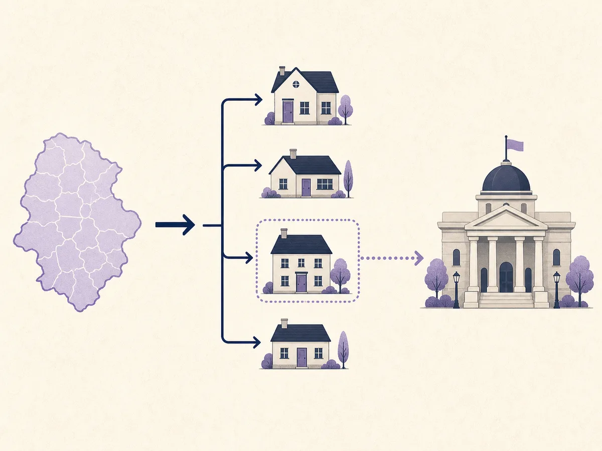Council Tax property lookup from postcode to confirmed address