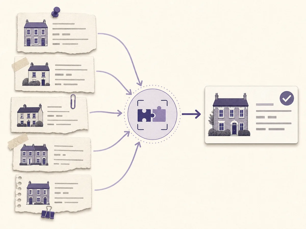 UK addresses resolving to a single UPRN property identifier